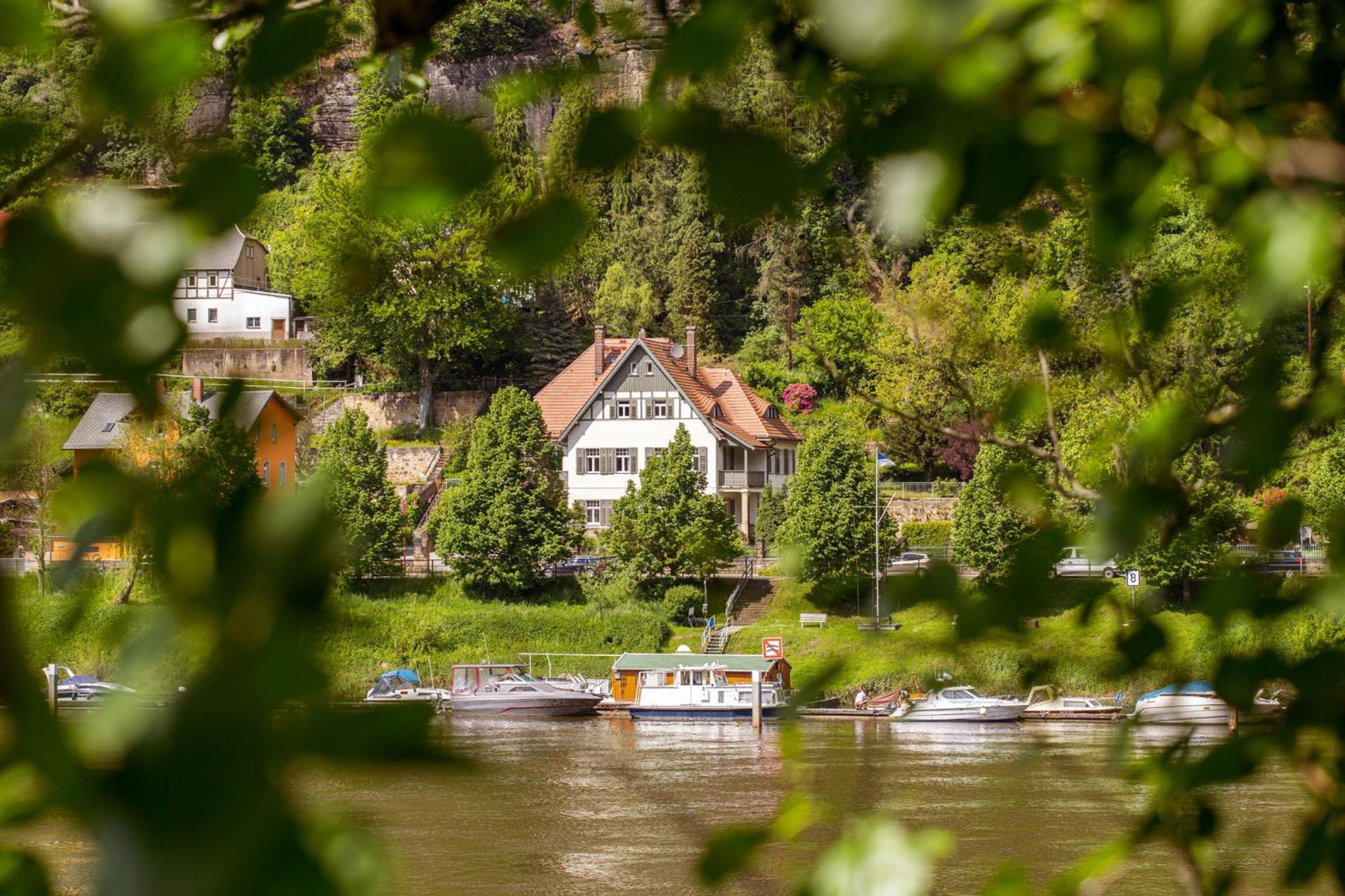 Villa Elbufer Bad Schandau Exterior photo