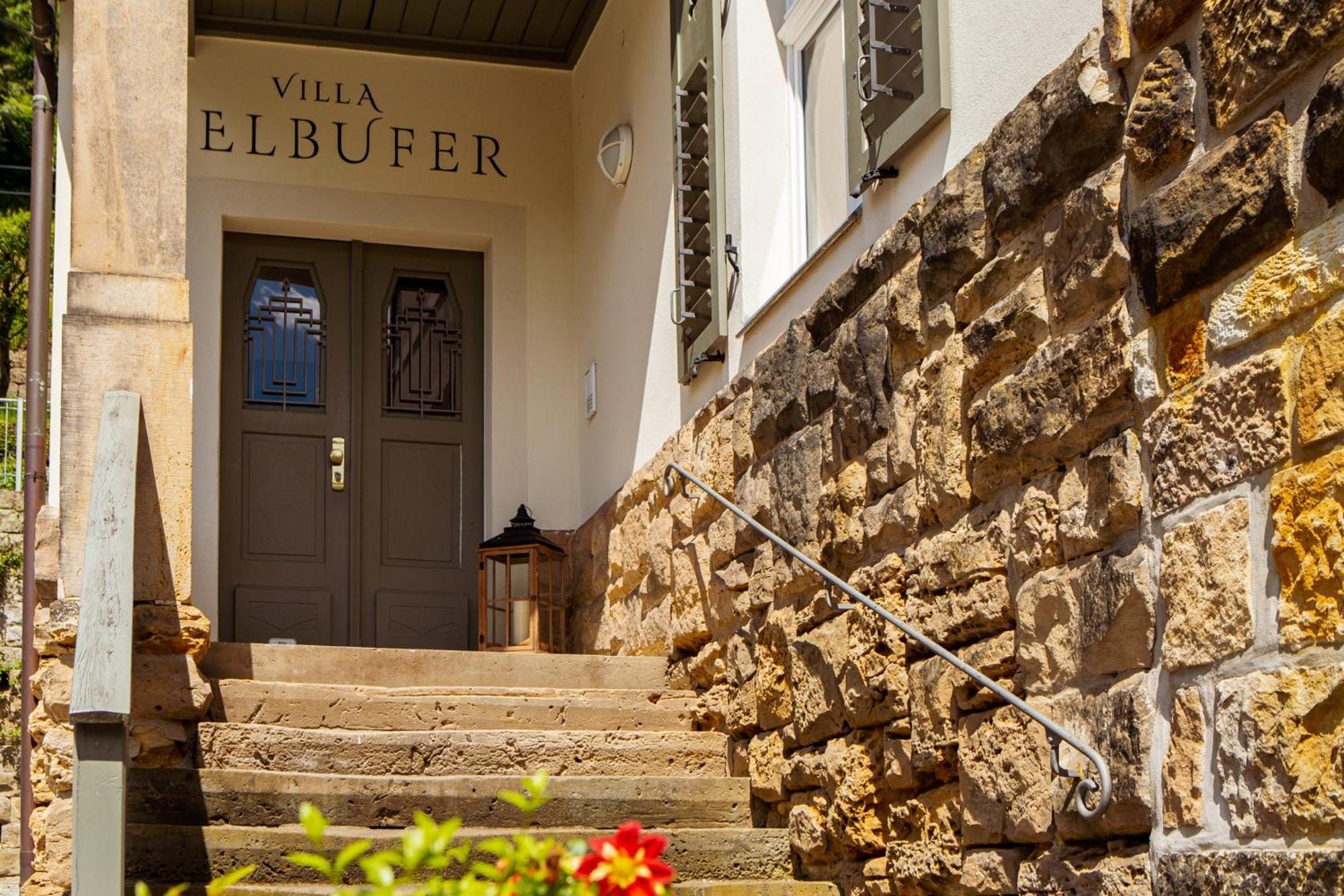 Villa Elbufer Bad Schandau Exterior photo