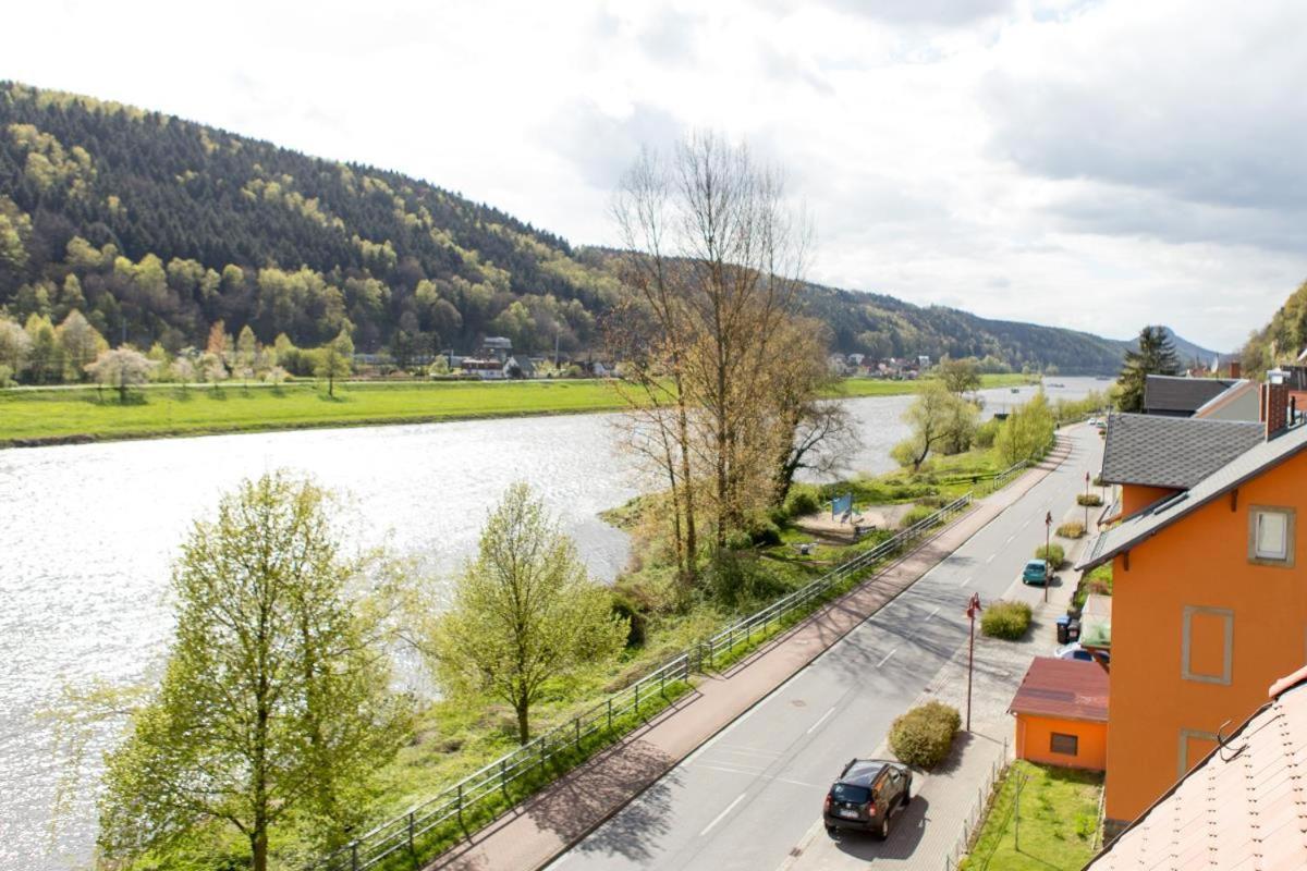 Villa Elbufer Bad Schandau Exterior photo